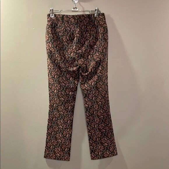 Anthropologie Essential Slim Patterned Trousers - Picture 5 of 11